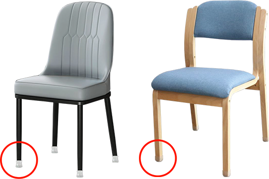 Universal fit chair leg Caps