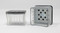 Universal Fit Chair Leg Cap with Felt - Fits O.D. Square 1 11/16'' to 2''