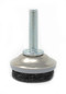 Screw-In Nylon Base Glide w/ SuperFelt® - M8 Dia. Thread x 1'' Length - Base Dia. 1 1/8''