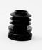 Round Chair Tip Insert Plug with SuperFelt® - Ribbed - 5/8'' Diameter Tube